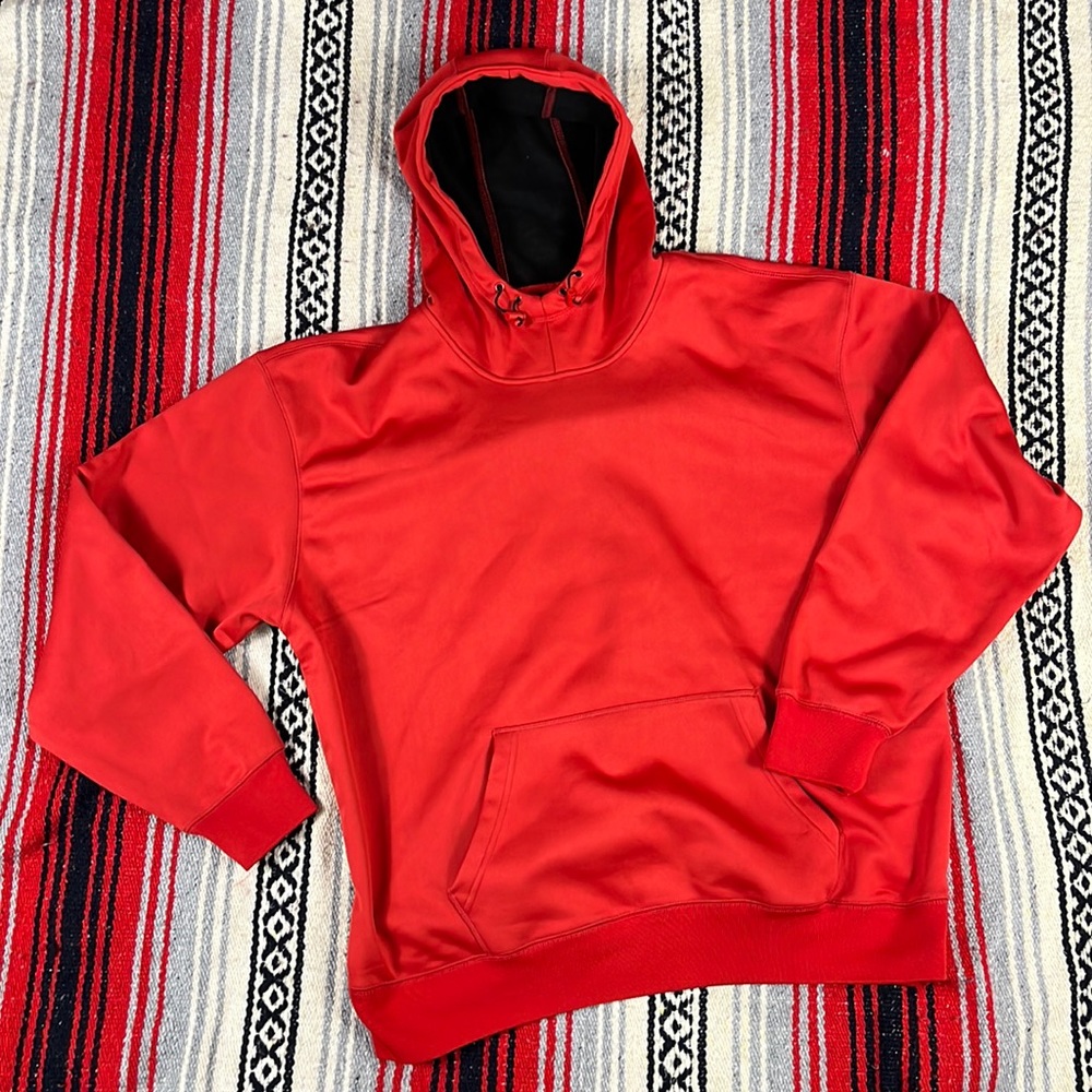 Red Men's Hoodie Sweatshirt - Unbranded